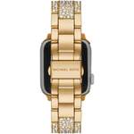 Smartwatch-Armband von Michael Kors, in der Farbe Gold, aus Edelstahl, andere Perspektive, Vorschaubild