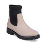 Chelsea-Boot von Remonte, in der Farbe Beige, aus Leder, andere Perspektive, Vorschaubild