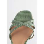 High Heel Sandalette von Unisa, in der Farbe Grün, andere Perspektive, Vorschaubild