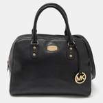 Ledertasche von Michael Kors Pre-owned, in der Farbe Schwarz, aus Metall, andere Perspektive, Vorschaubild