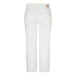 Weite Jeans von MAC, in der Farbe Weiss, aus Baumwolle, andere Perspektive, Vorschaubild