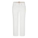 Weite Jeans von MAC, in der Farbe Weiss, aus Baumwolle, Vorschaubild