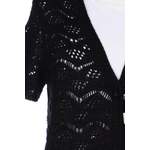 Strickjacke von Bexleys, in der Farbe Schwarz, aus Baumwolle, andere Perspektive, Vorschaubild