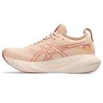 Laufschuhe von ASICS, in der Farbe Orange, aus Material-mix, andere Perspektive, Vorschaubild