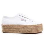 Espadrille von Superga, in der Farbe Weiss, aus Textil, Vorschaubild