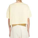 T-Shirt von Bottega Veneta, in der Farbe Gelb, andere Perspektive, Vorschaubild