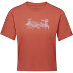 T-Shirt von mammut, in der Farbe Orange, aus Baumwolle, Vorschaubild