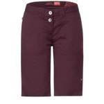 5-Pocket-Hose von cecil, in der Farbe Rot, aus Jersey, andere Perspektive, Vorschaubild