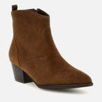 Sonstige Stiefelette von Guess, in der Farbe Beige, aus Echtleder, andere Perspektive, Vorschaubild