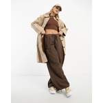 Trenchcoat von Monki, in der Farbe Beige, aus Polyester, Vorschaubild