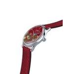 Damen-Armbanduhr von August Berg, in der Farbe Rot, aus Edelstahl, andere Perspektive, Vorschaubild