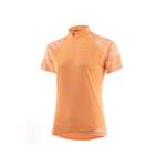 Fahrradtrikot von Löffler, in der Farbe Orange, aus Polyester, andere Perspektive, Vorschaubild