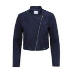 Bikerjacke von Betty&Co, in der Farbe Blau, aus Polyester, andere Perspektive, Vorschaubild