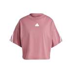 T-Shirt von adidas performance, in der Farbe Rosa, aus Baumwolle, andere Perspektive, Vorschaubild
