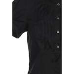 Klassische Bluse von AX Armani Exchange, in der Farbe Schwarz, aus Baumwolle, andere Perspektive, Vorschaubild
