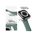 Smartwatch-Armband von Nalia, in der Farbe Grün, andere Perspektive, Vorschaubild