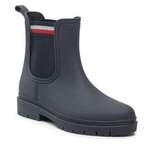 Gummistiefel von Tommy Hilfiger, in der Farbe Blau, aus Kunststoff, andere Perspektive, Vorschaubild