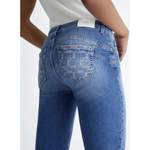5-Pocket-Jeans von Liu Jo, in der Farbe Blau, aus Stoff, andere Perspektive, Vorschaubild