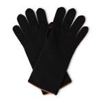 Handschuhe von Borbonese, in der Farbe Schwarz, andere Perspektive, Vorschaubild