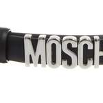 Gürtel von Moschino, in der Farbe Schwarz, aus Leder, andere Perspektive, Vorschaubild