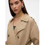 Trenchcoat von Vero Moda, in der Farbe Braun, aus Polyester, andere Perspektive, Vorschaubild