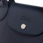 Henkeltasche von Longchamp, in der Farbe Blau, aus Leder, andere Perspektive, Vorschaubild
