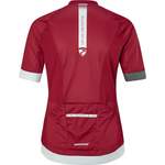 Fahrradtrikot von Ziener, in der Farbe Rot, aus Polyester, andere Perspektive, Vorschaubild