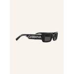 Sonstige Sonnenbrille von Dolce & Gabbana, in der Farbe Grau, aus Polycarbonat, andere Perspektive, Vorschaubild