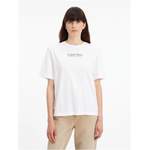 T-Shirt von Calvin Klein, in der Farbe Weiss, aus Baumwolle, Vorschaubild
