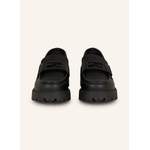 Loafer von Fendi, in der Farbe Schwarz, andere Perspektive, Vorschaubild