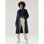 Trenchcoat von WOOLRICH, in der Farbe Blau, aus Polyester, andere Perspektive, Vorschaubild