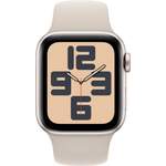 Smartwatch von Apple, in der Farbe Beige, aus Aluminium, andere Perspektive, Vorschaubild