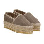 Espadrille von Balmain, in der Farbe Beige, aus Kautschuk, andere Perspektive, Vorschaubild