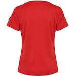 Fußballtrikot von Hummel, in der Farbe Rot, aus Polyester, andere Perspektive, Vorschaubild