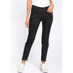 5-Pocket-Jeans von GANG, in der Farbe Schwarz, aus Polyester, Vorschaubild