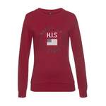 Sweatshirt von H.I.S, in der Farbe Rot, aus Polyester, Vorschaubild