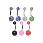 Piercing von Taffstyle, in der Farbe Rosa, andere Perspektive, Vorschaubild