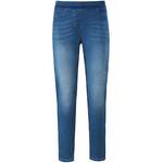 5-Pocket-Jeans von Peter Hahn, in der Farbe Blau, aus Polyester, andere Perspektive, Vorschaubild