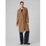 Outdoormantel von Vero Moda, in der Farbe Beige, aus Polyester, andere Perspektive, Vorschaubild