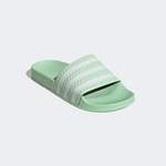 Badesandale von adidas Originals, in der Farbe Weiss, aus Stoff, Vorschaubild
