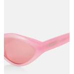 Sonstige Sonnenbrille von Givenchy, in der Farbe Rosa, andere Perspektive, Vorschaubild