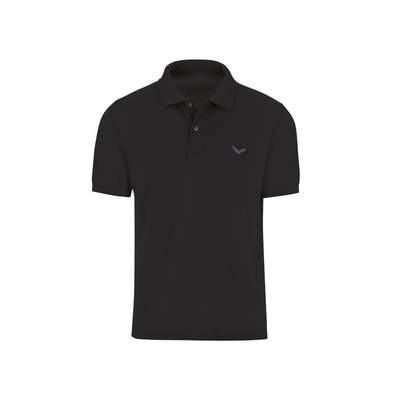Preisvergleich für Trigema Poloshirt, in der Farbe Schwarz, aus Polyester,  Größe 4XL;5XL;L;M;S;XL;XXL;XXXL | Ladendirekt
