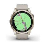 Smartwatch von Garmin, in der Farbe Beige, aus Material-mix, Vorschaubild
