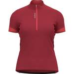 T-Shirt von Odlo, in der Farbe Rot, aus Polyester, Vorschaubild