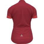 T-Shirt von Odlo, in der Farbe Rot, aus Polyester, andere Perspektive, Vorschaubild