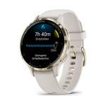 Smartwatch von Garmin, in der Farbe Weiss, aus Kunststoff, andere Perspektive, Vorschaubild