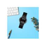 Damen-Armbanduhr von kwmobile, in der Farbe Schwarz, aus Nylon, andere Perspektive, Vorschaubild