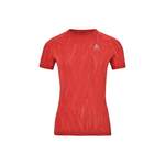 Laufshirt von Odlo, in der Farbe Rot, aus Polyester, andere Perspektive, Vorschaubild