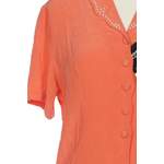 Klassische Bluse von Apart, in der Farbe Orange, aus Seide, andere Perspektive, Vorschaubild