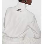Trainingsjacke von Balenciaga, in der Farbe Weiss, aus Nylon, andere Perspektive, Vorschaubild